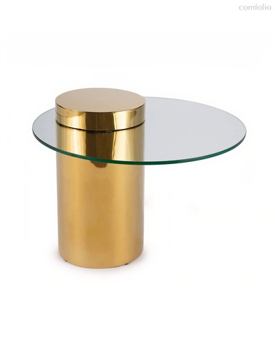 Золотой приставной столик Мартиника - Louvre Home