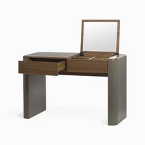 Туалетный столик Volare 120х50, цвет коричневый/темно-серый - Cosmo