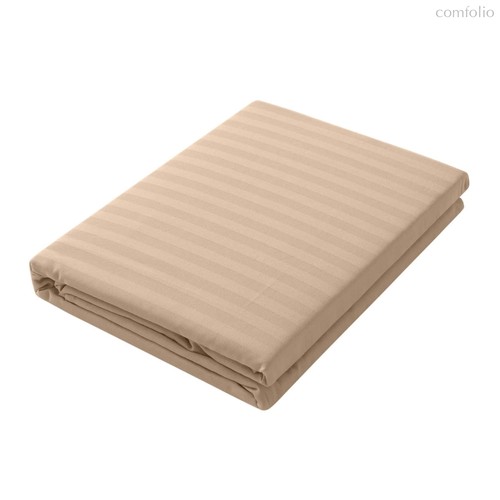 Простыня "Verossa" Stripe 200/220 Bronze, цвет бронза, 200x220 - Nordtex
