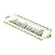 Блюдо сервировочное Olgod из коллекции New Year Essential, 34 см - Tkano