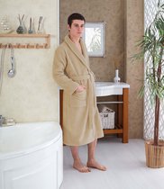 Домашний халат Karna Mora, цвет кофейный, 3XL - Bilge Tekstil