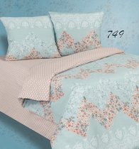 Комплект постельного белья ПА-4-749 Семья Поплин с наволочками 70х70х2 шт. - АльВиТек