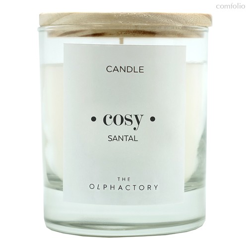 Свеча ароматическая The Olphactory, Cosy, Santal, 40 ч - Ambientair