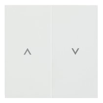 Клавиши выключателя для жалюзи 35613 MW, белый сатин - Rikett