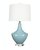 Голубая настольная лампа Кейти, цвет голубой - Louvre Home