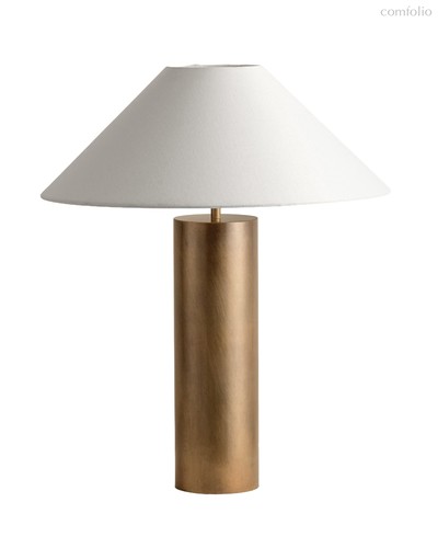 Настольная лампа Лиам с цилиндрическим основанием, цвет золотой - Louvre Home