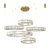 10135/5 Gold Подвесной светильник LOFT IT Crystal ring - Loft It