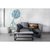 Подушка декоративная из хлопкового бархата серого цвета из коллекции Essential, 45х45 см - Tkano