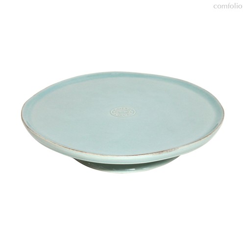 Блюдо на ножке Nova Turquoise 26см NOP262-TRQ (NOP262-00520X), цвет бирюзовый, 26 см - Costa Nova