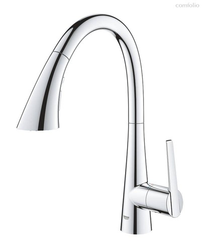 32294002 Zedra Смеситель для кухни с выдвижной лейкой, хром - Grohe