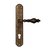 Дверная ручка Venezia Gifestion CYL на планке PL02 античная бронза - Venezia Collezione
