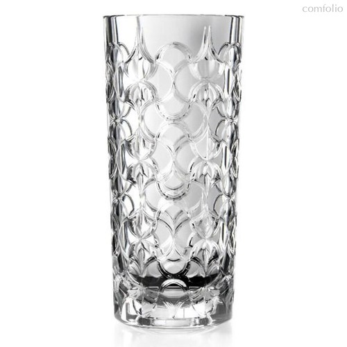 Ваза для цветов h28 см d12,5 см хруст. стекло "Arabesque" RCR Cristalleria Italiana - RCR Cristalleria Italiana