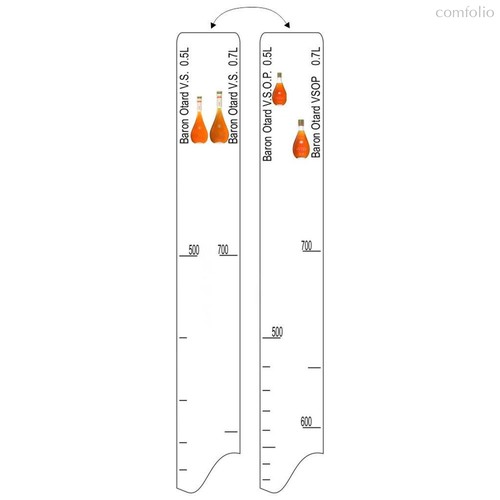 Барная линейка Baron Otard VS/VSOP (500мл/700мл) - P.L. Proff Cuisine