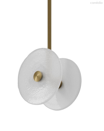 Золотой подвесной светильник Милфорд, цвет золотой - Louvre Home