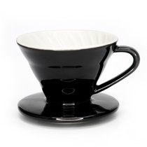 Воронка фильтр для заваривания кофе, пуровер (дриппер) 2-4 чашки керамический P.L.- Barbossa - P.L. Proff Cuisine