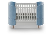 Кроватка-трансформер KIDI Soft (голубой) - Ellipse