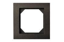 Розетки и выключатели: Рамка 1-местная антрацит, Classic - Kanlux