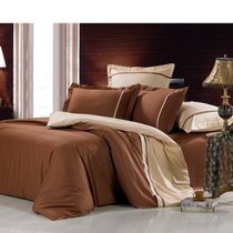 Комплект постельного белья OD-13, цвет шоколадный, 1.5-спальный - Valtery