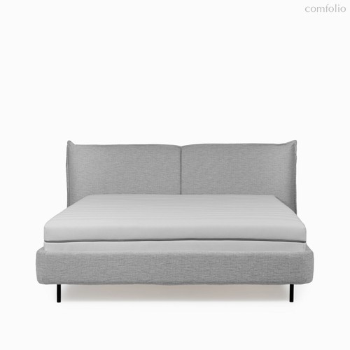 Кровать Wisp 160x200, цвет светло-серый - Cosmo Red