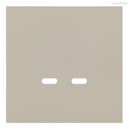 Лицевая панель для USB-зарядного устройства С+С 35675 LT, латте - Rikett