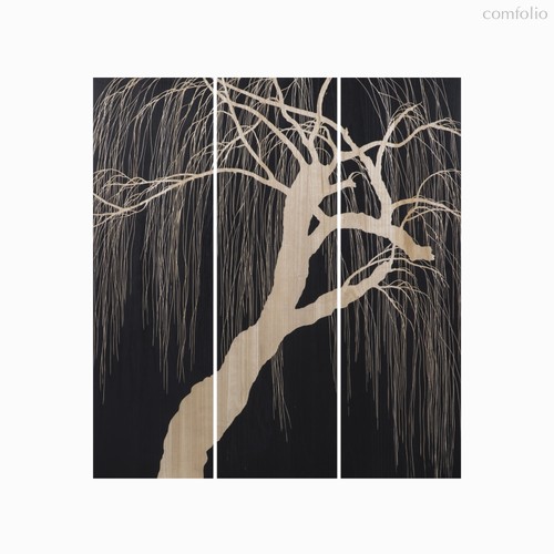 Набор постеров Melancholy 150х135, цвет бежевый/черный - Cosmo