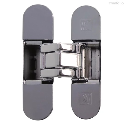 KUBICA K8000 ATOMIKA DXSX, CL петля скрытая универсальная ПОЛИРОВАННЫЙ ХРОМ (60 kg) - Koblenz