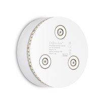 LED, Grimm, светодиодное магнитное основание, 7Вт, 200Лм, 4000К, 360°, недиммируемый, D99, 5*W34мм, IP20, PF>0, 5, Ra90, белый, источник питания в комплекте - Donolux