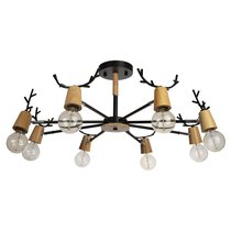 10024/8 Black Люстра на штанге LOFT IT Sven - Loft It