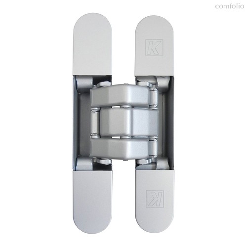 KUBICA K8120 ATOMIKA KARAKTER DXSX, CS петля скрытая универсальная МАТОВЫЙ ХРОМ (120 kg) - Koblenz