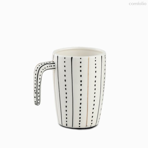 Кружка Cactus высота 13, цвет белый - Cosmo