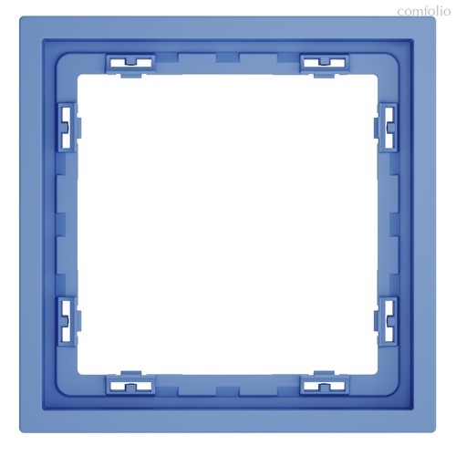 Рамка пластиковая VOLTUM S70 на 1 пост, деним - Voltum
