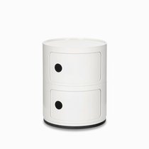 Тумба Componibili с 2 ящиками 32х40, цвет белый - Cosmo