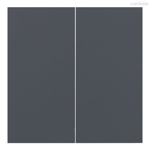 Клавиши двухклавишного выключателя 35611 BT, базальт - Rikett