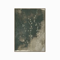 Постер Tense 140х100, цвет бежевый/зеленый - Cosmo