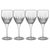 Набор бокалов для белого вина Luigi Bormioli Диаманте рислинг 380 мл, 21,5см, 4 шт, п/к - Luigi Bormioli