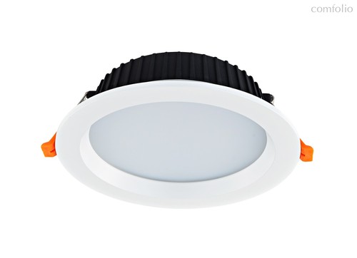 Donolux LED Ritm Светильник встраиваемый, 20W, 1644Lm, D195xH65мм, со сменой цвета 3000-6000К, IP44,, цвет белый - Donolux