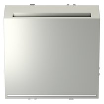 Выключатель встраиваемый VOLTUM S70 карточный 16А, сталь - Voltum