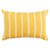 Чехол на подушку декоративный в полоску горчичного цвета из коллекции Essential, 40х60 см - Tkano