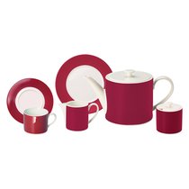 Сервиз чайный Dibbern Эксельсиор на 6 персон 21 предмет, фарфор костяной - Dibbern