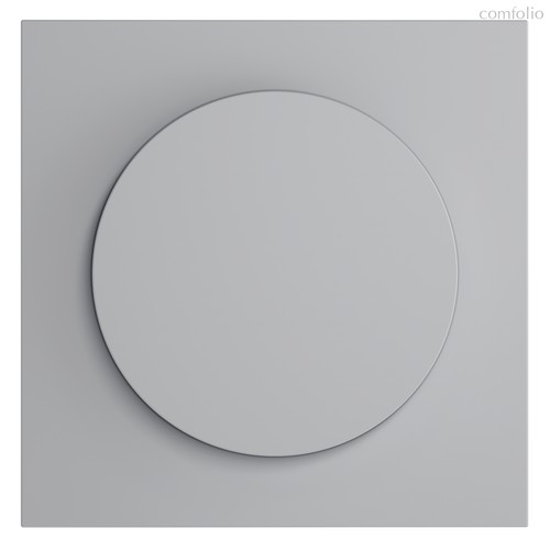 Накладка для светорегулятора поворотно-нажимного, S70 серый - Voltum