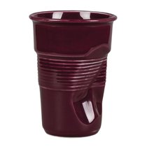 Чашка для латте Barista (Бариста) "мятая" 290 мл фиолетовая, h 11,5 см, Proff Cuisi - P.L. Proff Cuisine