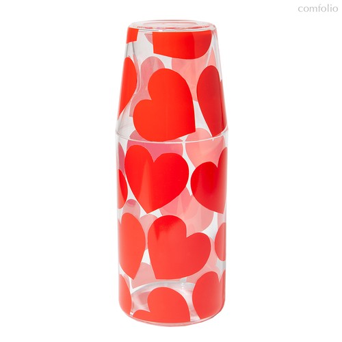 Набор из кувшина и стакана Love, 2 шт. - DOIY