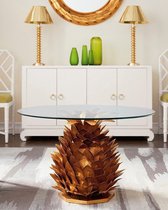 Журнальный стол Кайкос, цвет золотой - Louvre Home