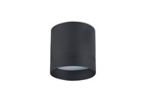 LED Barell светильник накладной, 15Вт, D108xH101мм, 980Лм, 120°, 3000К, IP44, Ra80, PF65, 220-245В, черный RAL9005, источник питания в комплекте - Donolux