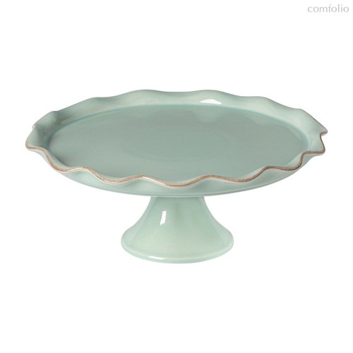 Блюдо на ножке Cook & Host Robins Egg Blue EP302-RBL (EP302-02621S) - Costa Nova