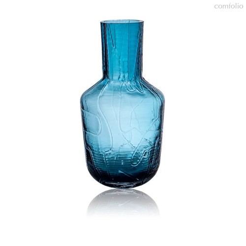 Графин Klimchi Кора 1,1 л, богемское стекло, голубой - Klimchi