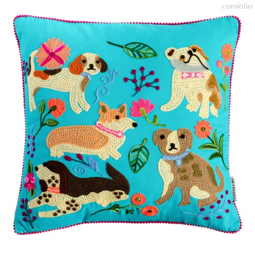 Подушка декоративная Щенки с наполнителем - Covali