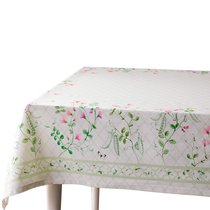 Скатерть прямоугольная Mix&Match Home Душистый горошек 168х350 см, хлопок, п/к - Mix&Match