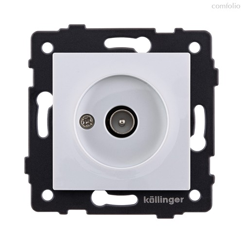 Розетка TV (папа), белый Kollinger REA-007WH для Aspekt, Eleganz, Reflex - Kollinger