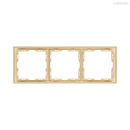 Рамка 3-постовая, золотой Kollinger Eclipse EC3GD - Kollinger